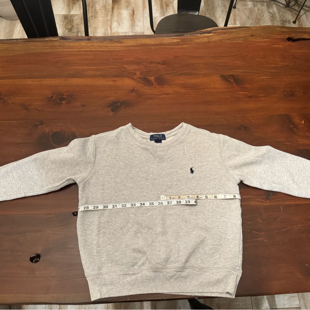 Polo by Ralph Lauren Heather Gray Kids Sweater